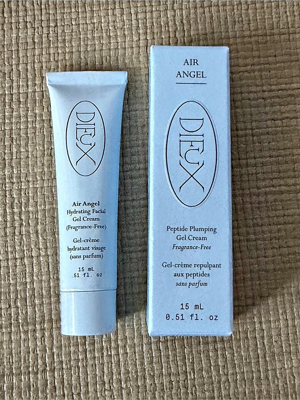 Air Angel DIEUX Peptide Plumping Gel Cream 15 mL NWT